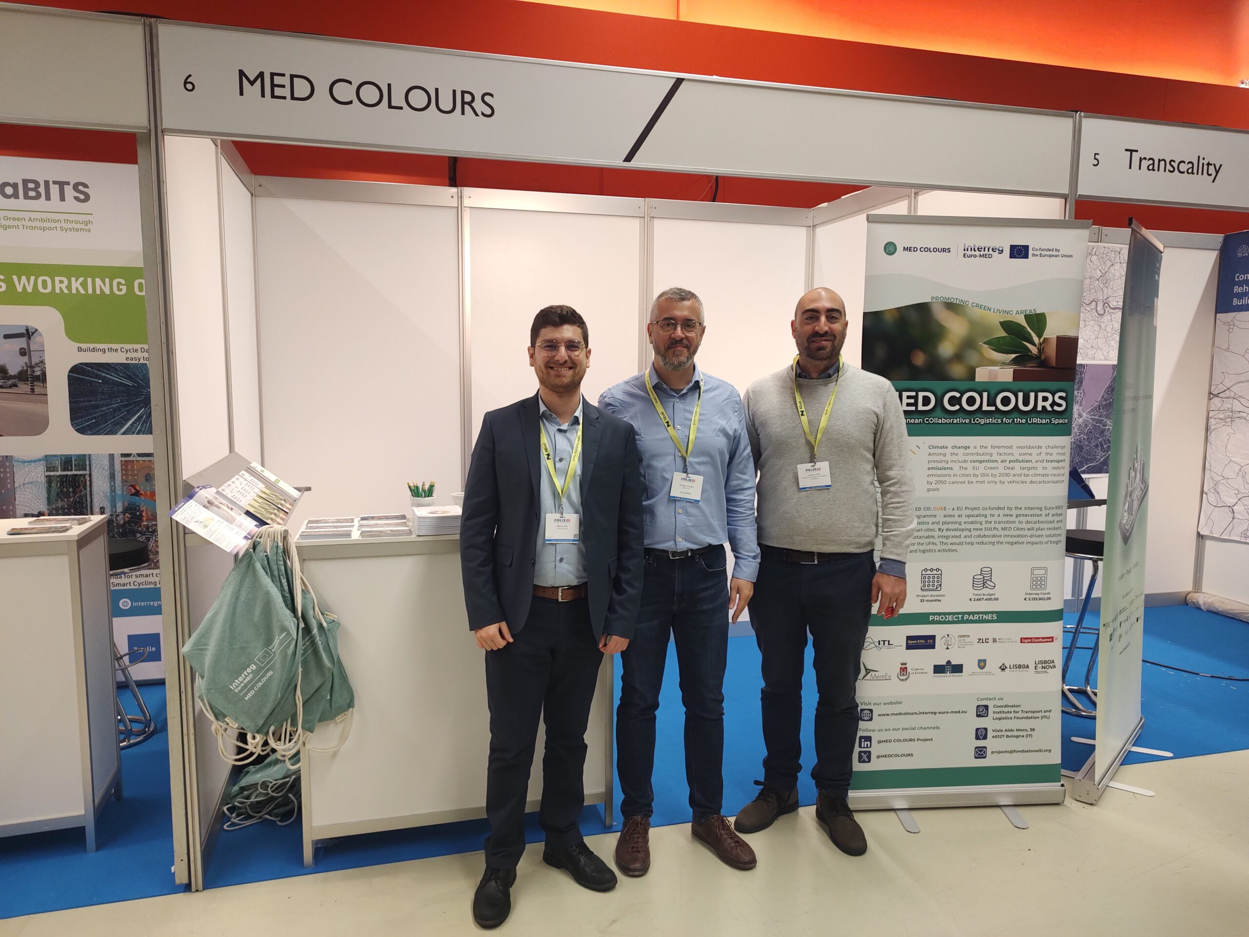 MED COLOURS team at POLIS Conference